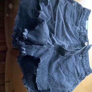 Cotton size 8 black shorts